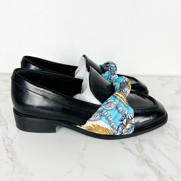 Jefferey Campbell Free People Bollero Scarf Loafers Sz 38 (US 7.5) - Picture 3 of 12